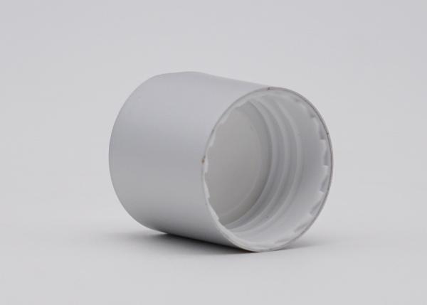 o tampão superior Matte Silver Plastic Screw For do disco de alumínio de 24mm engarrafa o revestimento UV