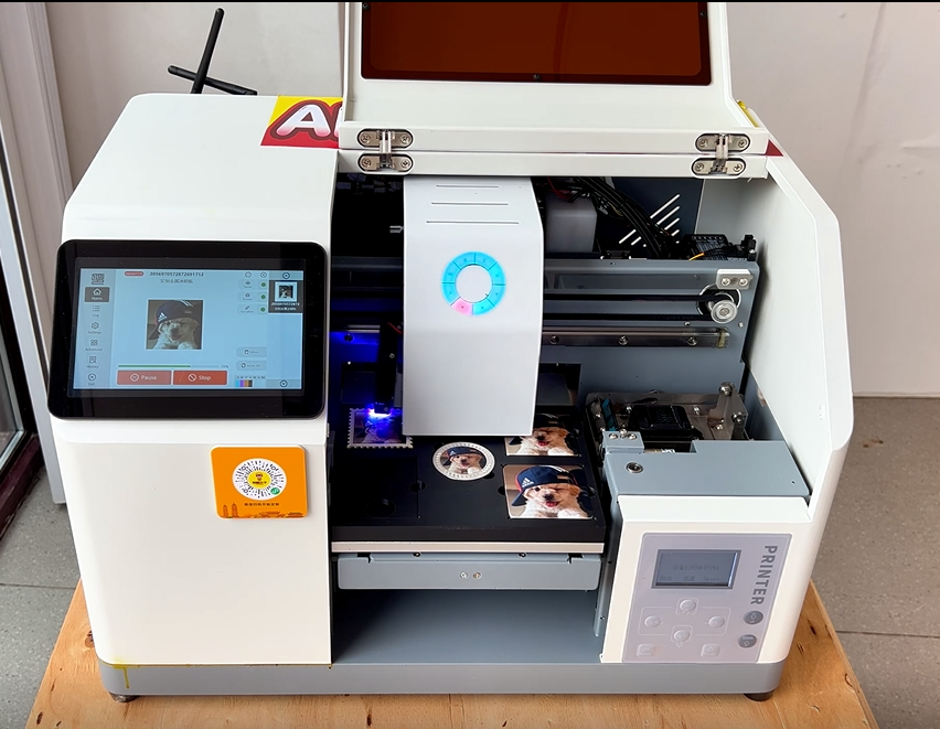 A5 UV Flatbed Printer DP308 46kg Packing Weight Safe Packaged Mini UV Printer for Export