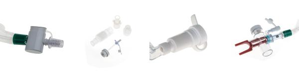 T Type Head Closed Suction Catheter with Thumb Control Valve