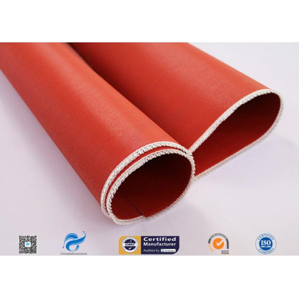 o silicone de 0.85mm revestiu a tela 260℃ Temperaturer alto da fibra de vidro resistente