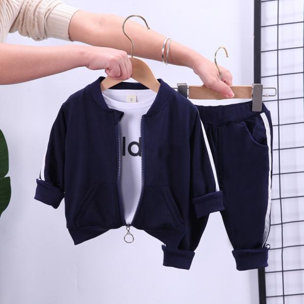 Children'S Outfit Sets Kids Sport Suit Children'S 3 Pcs Fashion Sets