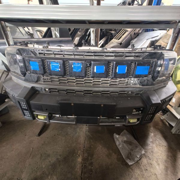 Used 2023-2025 Chery Jetour Traveler T2 Front Bumper Mesh Grille ABS Plastic Carbon Fiber Look Matte Black Glossy Black