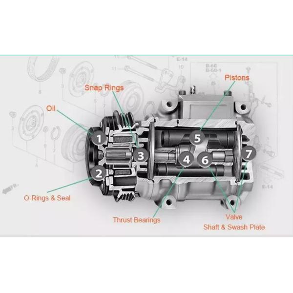 alternateur de pièces électriques d'excavatrice de 24V 70A pour le moteur de carburant diesel EX200-56BG1