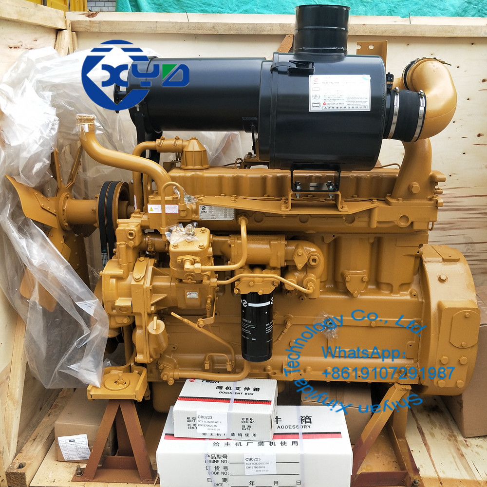 Двигатель дизеля набора 162kw 220hp SC11CB220G2B1 Шанхая сборки двигателя автомобиля цилиндров SDEC 6