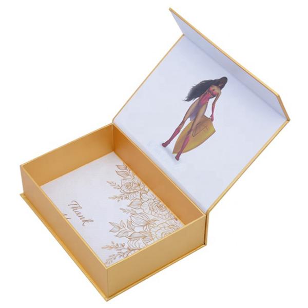 Foldable Magnetic Cardboard Box For Gifts Packaging Personalized Design