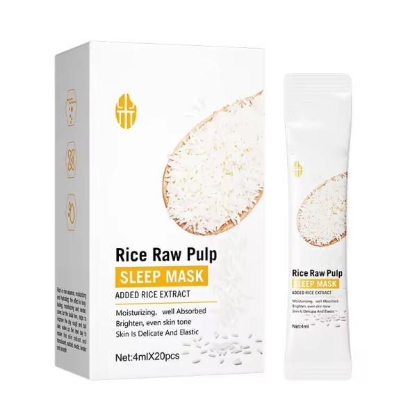 Mascarinha hidratante para rosto Arroz pele original Proteção facial Retinol Mascarinha hidratante