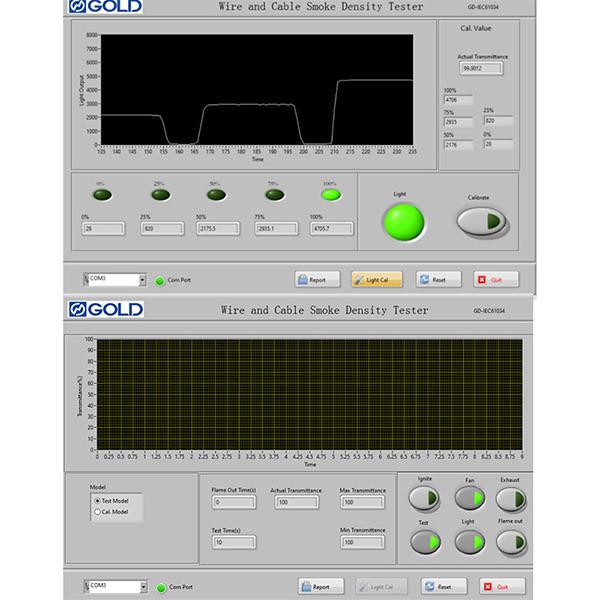IEC 61034 3 Meter Cube Smoke Density Tester Wire And Cable Testing Equipment