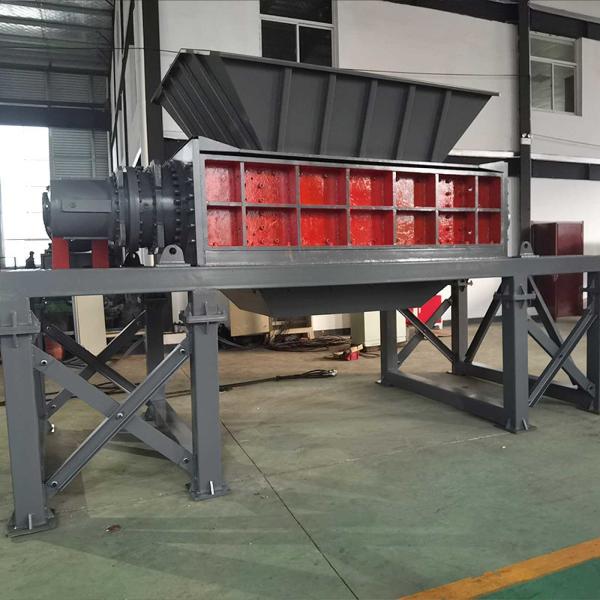 Double Shaft Box Shredder Crusher for Plastic And Rubber Metal Machinery at 1600kg/h