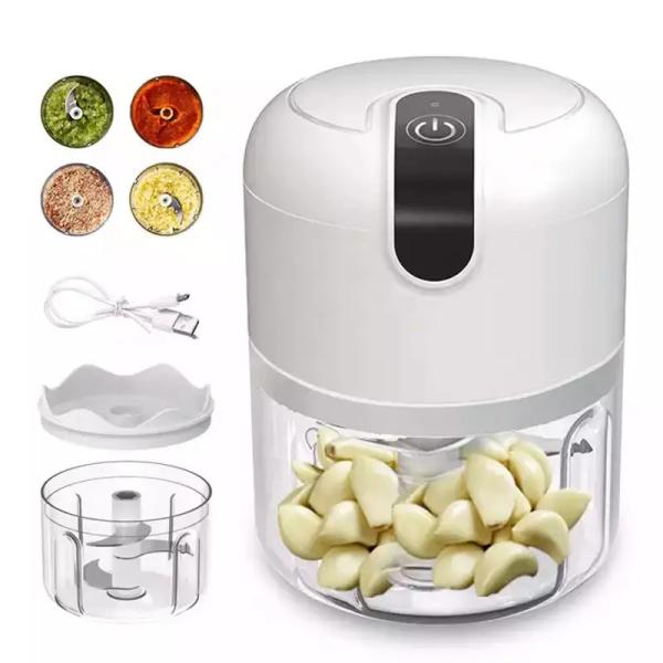 Stocked Garlic Press Vegetable Chopper Crusher Grinder Multifunction Handheld Cutter