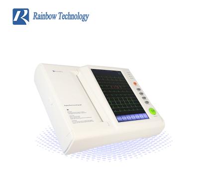 Hospital 100-240V Medical ECG Machine 5.6kg Light Weight auto diagnostic