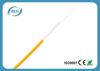 Simplex Indoor Bulk Fiber Optic Cable With Tight Buffer 9 / 125 Or 50 / 125