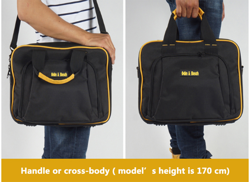 Customized Waterproof Set Tools Kit Shoulder Tool Pouch Electrician Tool Bag