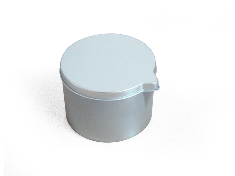 Small Candle Tin Box 0.23mm Thickness With Printing And Embossing