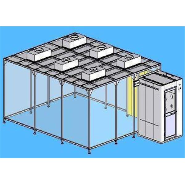 Комната Softwall пыли класса 100000 свободная от чистая с FFU