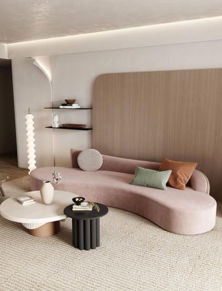 ISO18001 35cm Hotel Coffee Tables Nordic Solid Paint Small And Large Tea Table Combination
