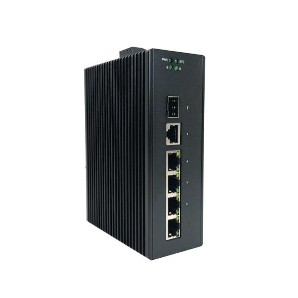 6 Ports Unmanaged Industrial Ethernet Switch 20/40/60/80/100KM ZC-S2006G