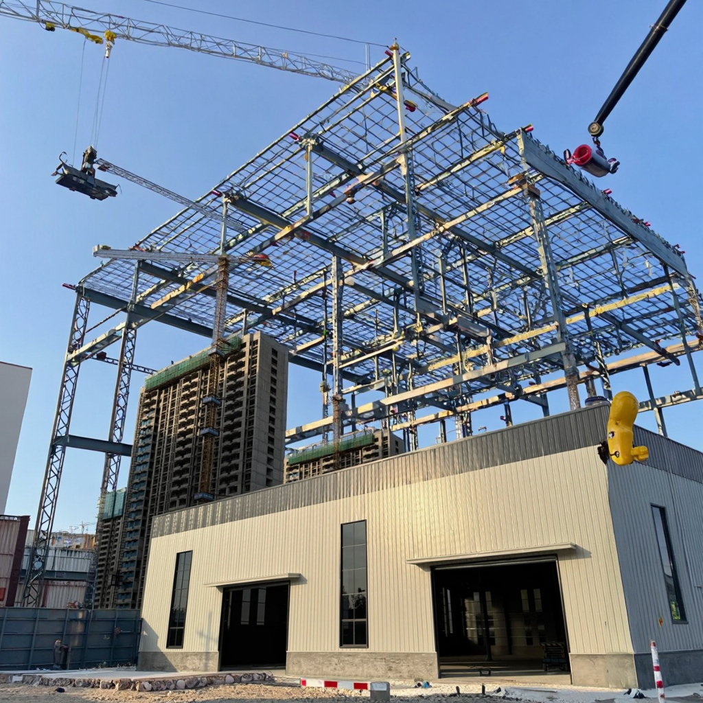 Modern Workshop Steel Structure Building