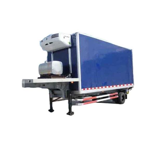 30FT Single Axle Chill And Frozen Truck Trailer With Thermoking Refrigeration Units For Fresh And Refrigerated Foods