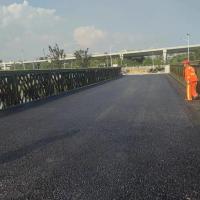 Pont ferroviaire à poutre en acier Q235 peint ou galvanisé