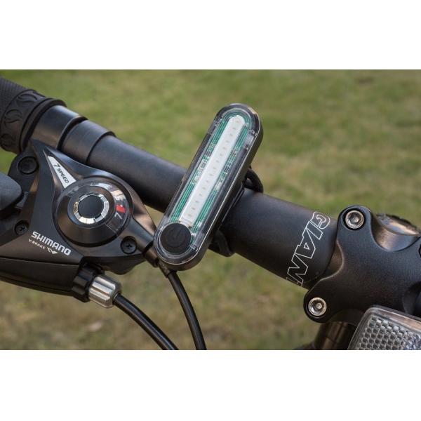 Bicycle Rechargeable Front Rear Light Bike Set 4LM SMD IPX4