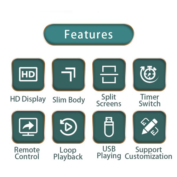 Portable Battery Powered Digital Poster 55 Inch LCD Advertising Screen Wireless Smart Signage for Event Promotion