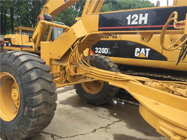 caterpillar 12H motor grader wih good condition