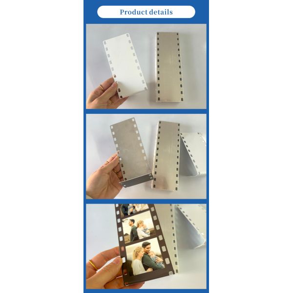 ZELOYAUT Wholesale Sublimation Blanks Hot Sales Aluminium Sublimation Film Photo Frame for Home Office Diy Sublimation Gifts