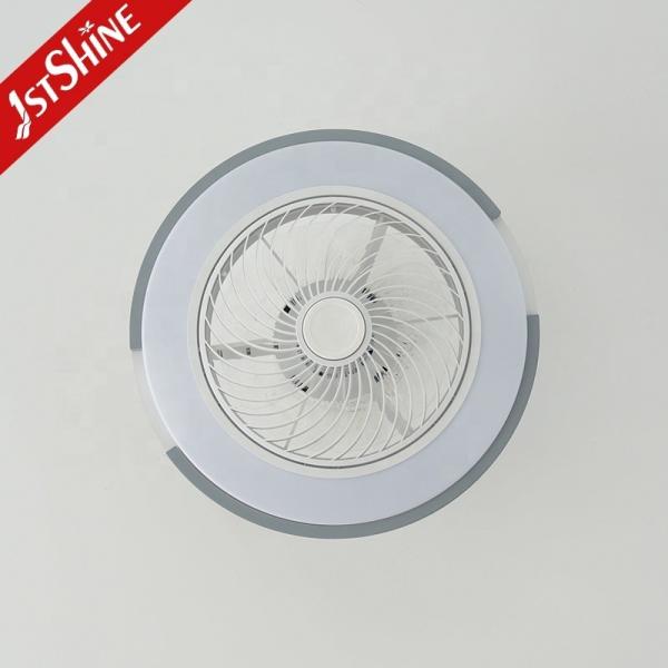 20 polegadas 220V de alto fluxo de ar ventilador de teto LED montado com luz no quarto