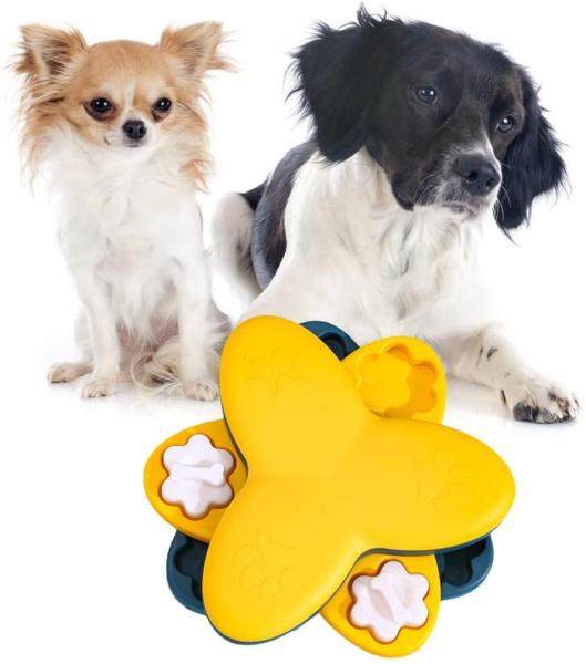 Enigma Rotatable Toy Dog Slow Food Toy do cão não do deslizamento novo das Amazonas
