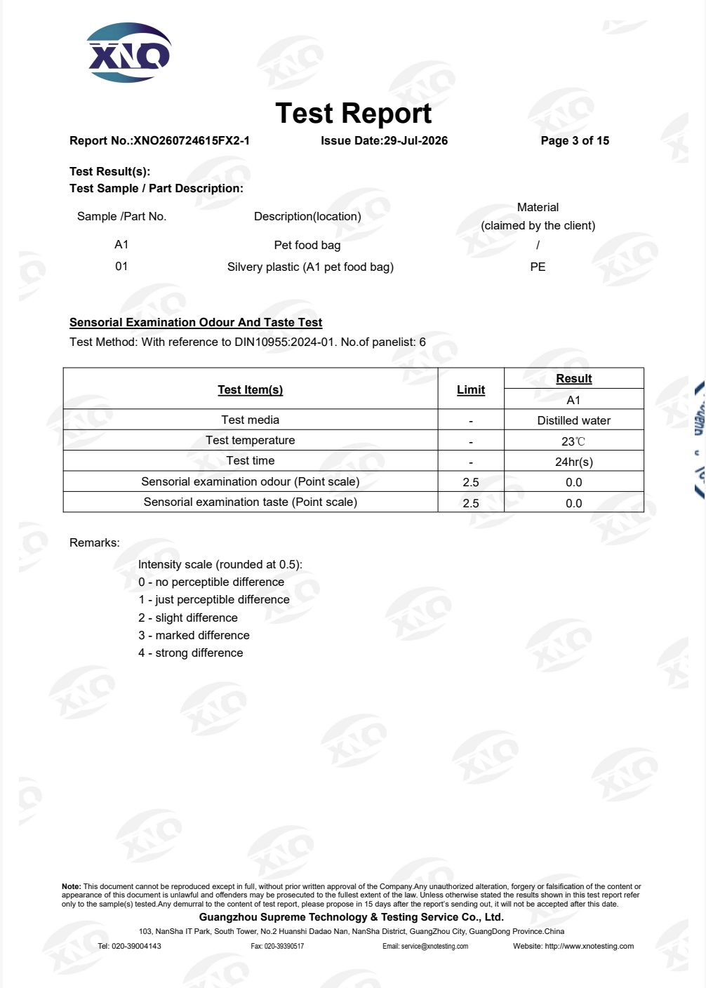 Queenly Packaging Co., Ltd； Certifications