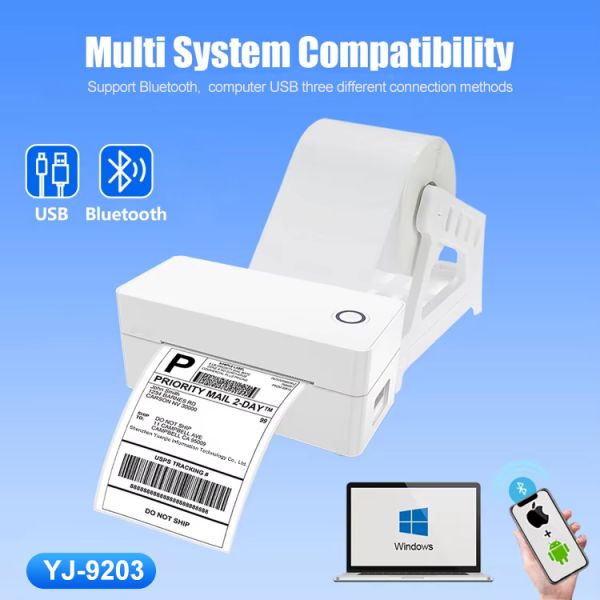 Marklife 4x6 Thermal Shipping Label Printer 160mm/s High-Speed Barcode Maker for Ecommerce Sellers