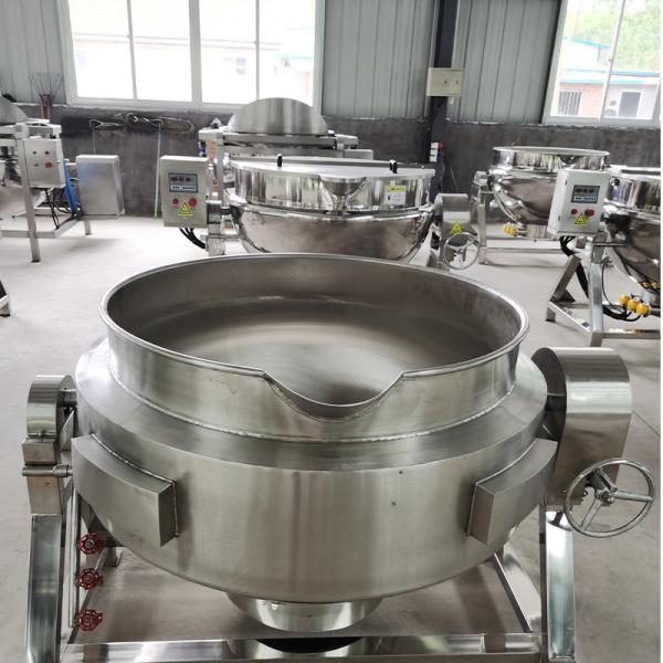 Stainless Steel 304 Cooking Equipment for School Restaurant Steam Heating Jacket Kettle
