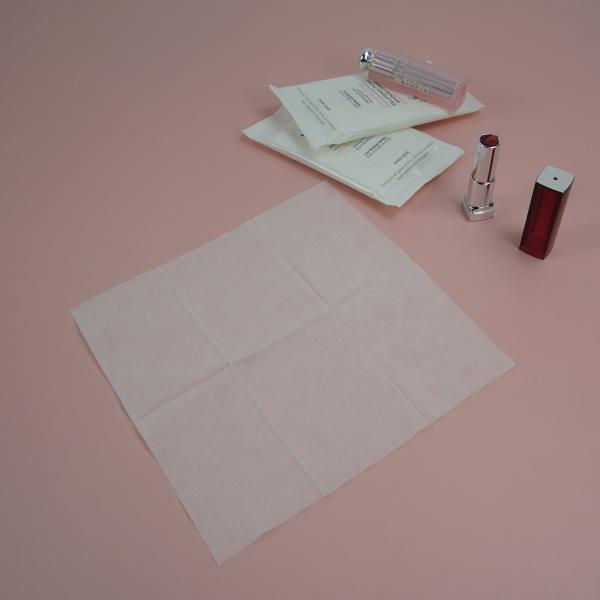 Nonwoven лицевой перевозчик макияжа 35gsm очищая Towelettes для дамы