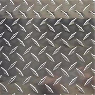 ASTM 1100 Alloy Aluminium Sheet Embossed Checkered With High Purity For Decoration
