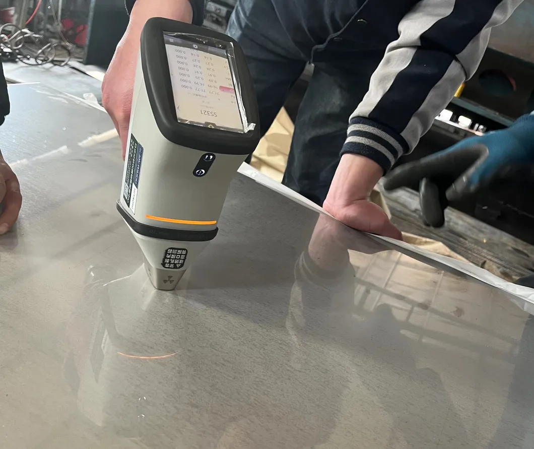 ASTM A240 316Ti Hojas de acero inoxidable laminadas en frío Usos industriales para equipos Instrumentos quirúrgicos