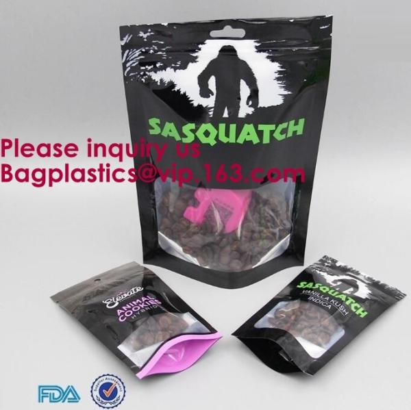 Cigar, Tobacco, Smell Proof Pouch, Herbal Incense, Child Resistant Zip Pouches, Childproof Packaging, Mylar Bags