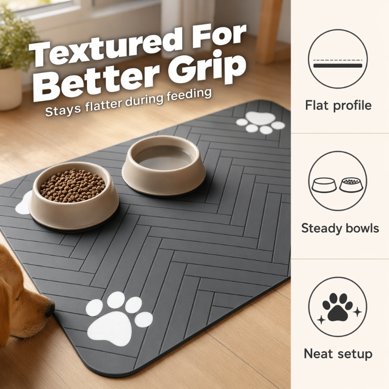 Diatomaceous Earth Series - Easy-Clean Diatomaceous Earth Pet Mats