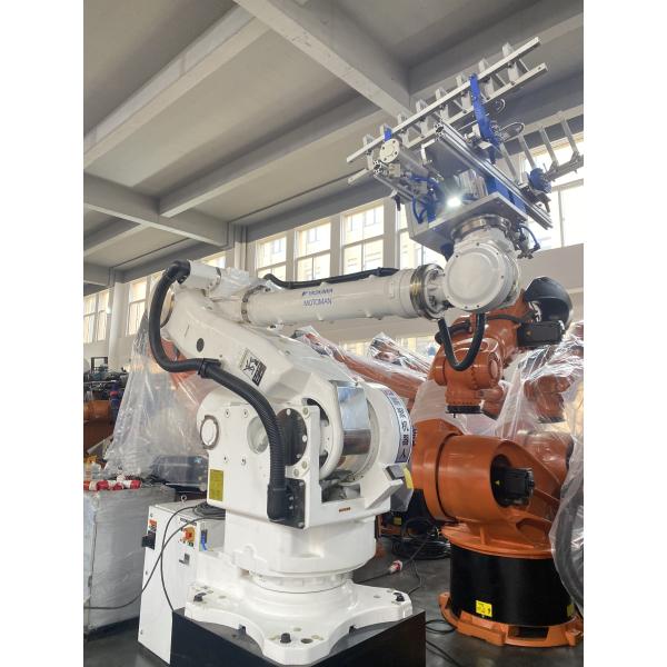 Подержанное Yaskawa осей CR165 регулируя и Palletizing робота многофункциональная 6