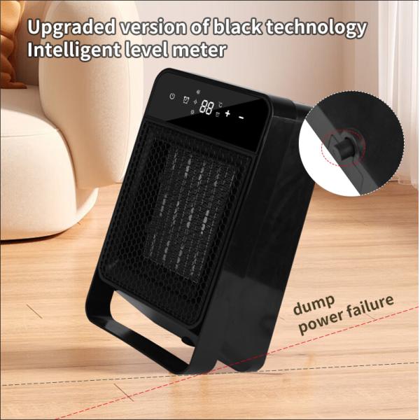 Fast Heating Household Indoor 1500W Portable Electric Space Heater with Thermostat