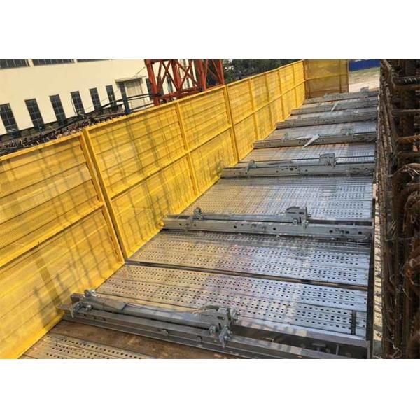 Light Weight Steel Construction Handrails And Construction Work Platform