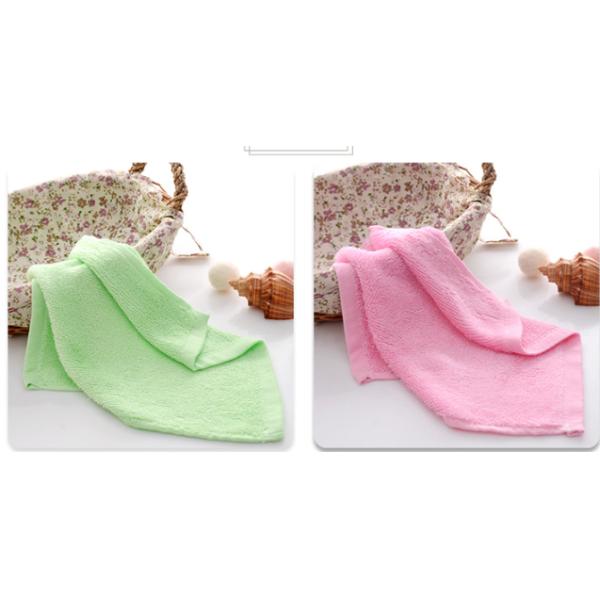 Fibra de bambú suave absorbente, pañuelo de belleza, limpieza libre de manchas para todas las edades.