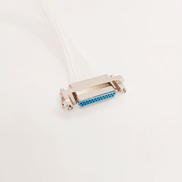 3A D Shaped Connector Anti rotation Male Electrical Connector J30J-25TJ-D