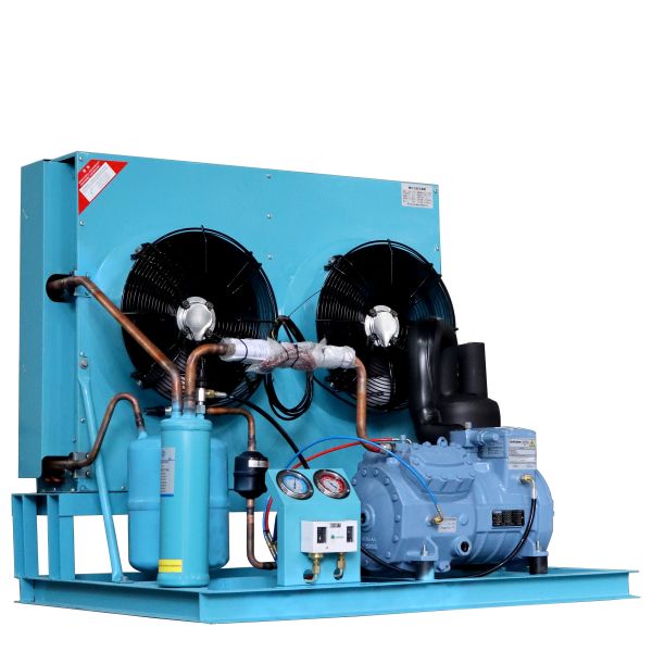 Easy Maintenance Automatic Scroll Compressor Low Temperature Condensing Unit with Motor for Commercial Freezers (-25C 15C)