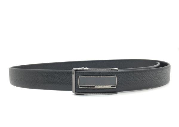 Full Grain Leather Ratchet Men's Automatic Buckle Belt