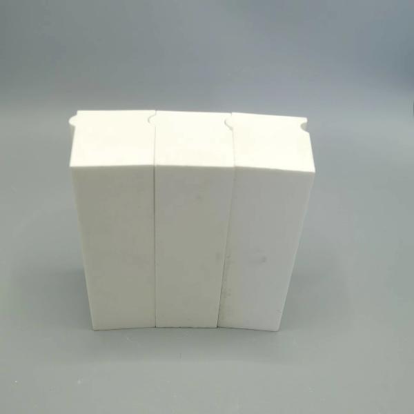 95% AL2O3 Furnace Fittings Alumina Ceramic Liner Lapping Machine Inner Lining