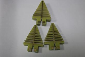 2 Layer Rogers 4350 PCB With 0.5OZ Copper RF PCB Board 0.2-2mm+/-10%