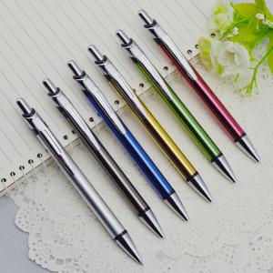 Factory New Design Custom Advertising Ball Pen, Gift Aluminum Ballpoint pen