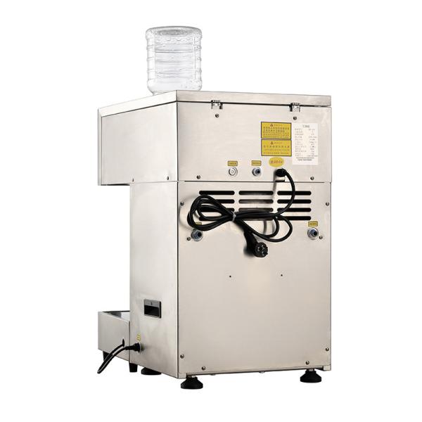 Máquina de fazer gelo de neve de tamanhos personalizados populares com certificação ROHS e 400 * 580 * 690mm