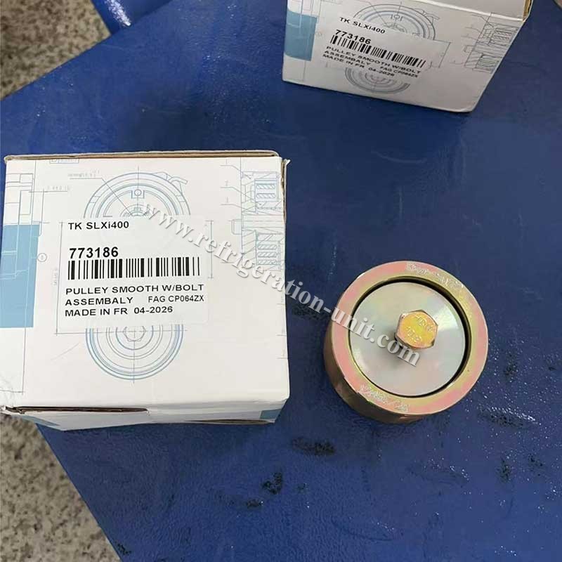 773186 Compressor belt tensioner pulley (SLX/SLXe/SLXi) THERMO KING  alternative parts aftermarket parts