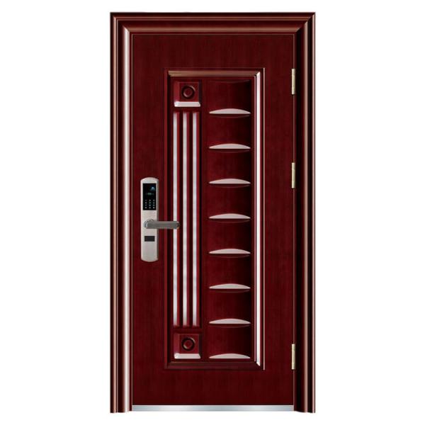 Exterior Security Steel Metal Door , Houses Security Steel Doors